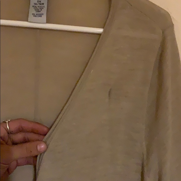 ☀️Cardigan Cream/Tan - Picture 6 of 6